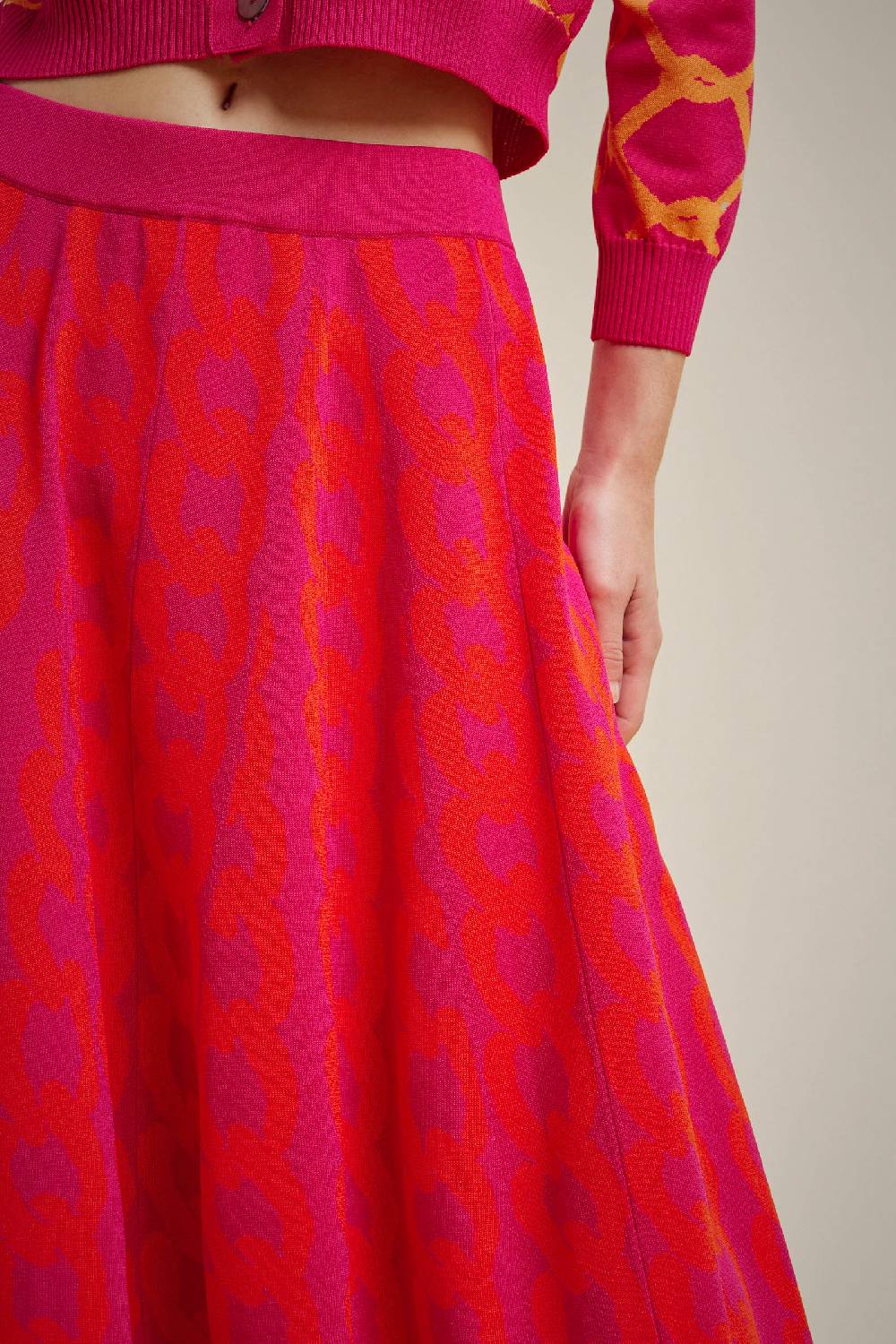 Liviana Conti GONNA JACQUARD S4FF4SA47CAT-1.XS Sottocosto