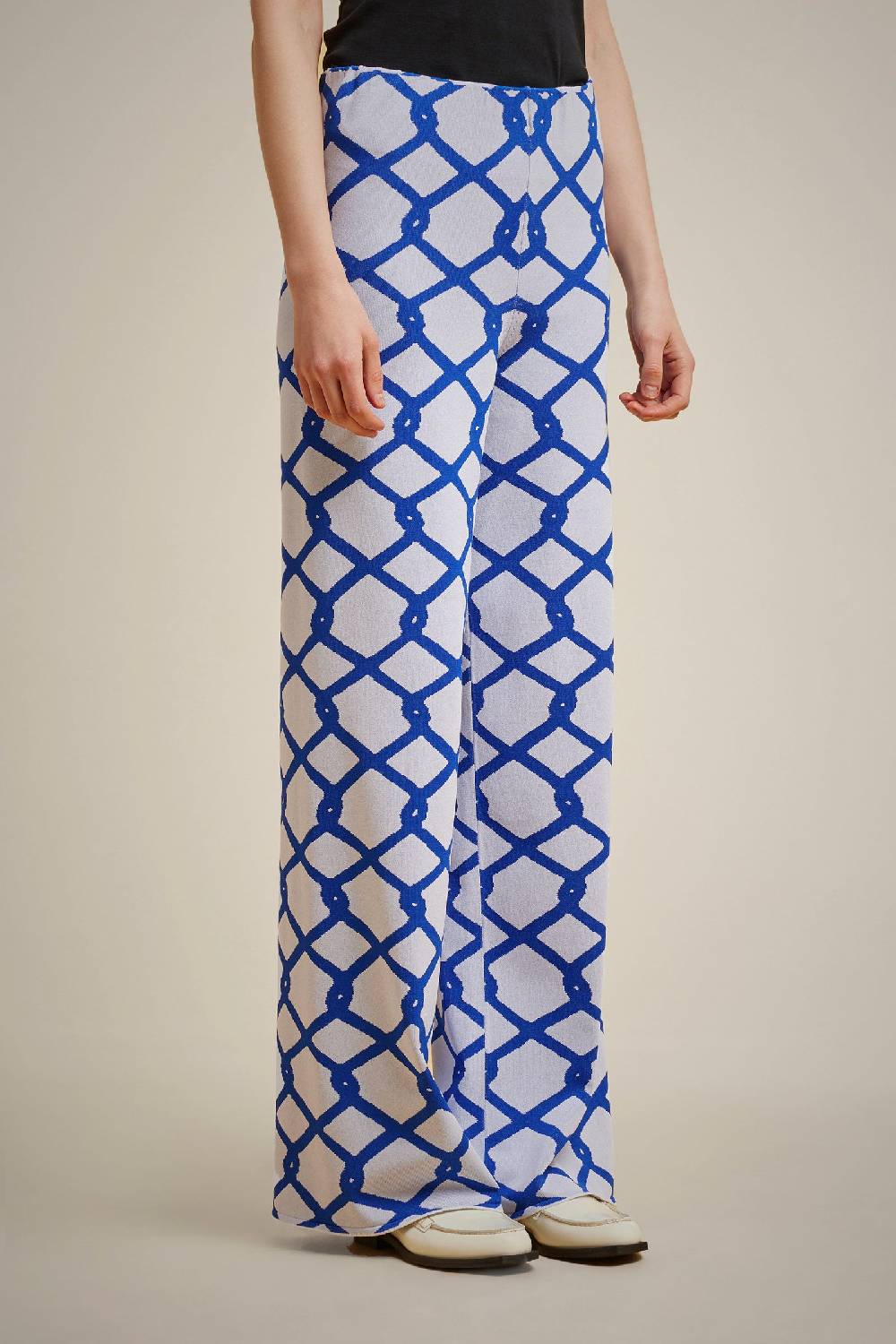 Liviana Conti PANTALONE JACQUARD S4FF4SA49RETE2.XS Sconto