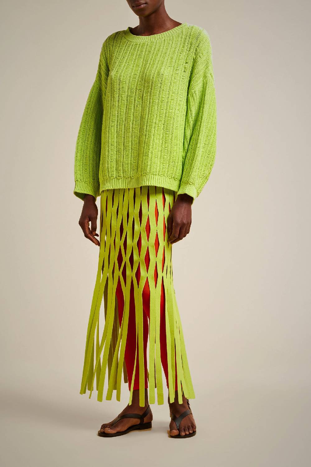 Liviana Conti GONNA INTRECCIO A RETE S4FF4SA28R44-0.XS Saldi