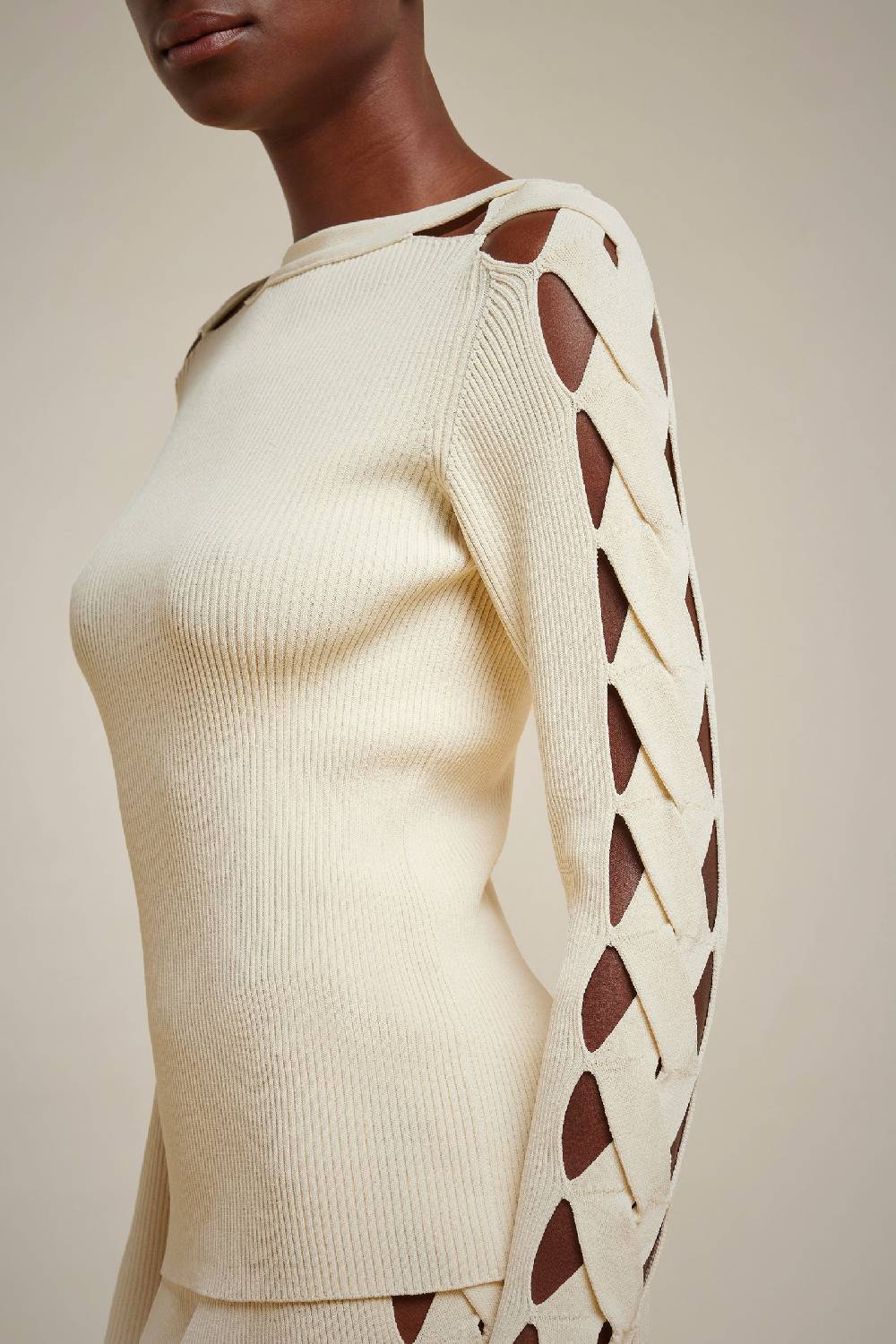 Liviana Conti MAGLIA MANICHE CON INTRECCIO S4FF4SA30A11-2.XS 2025