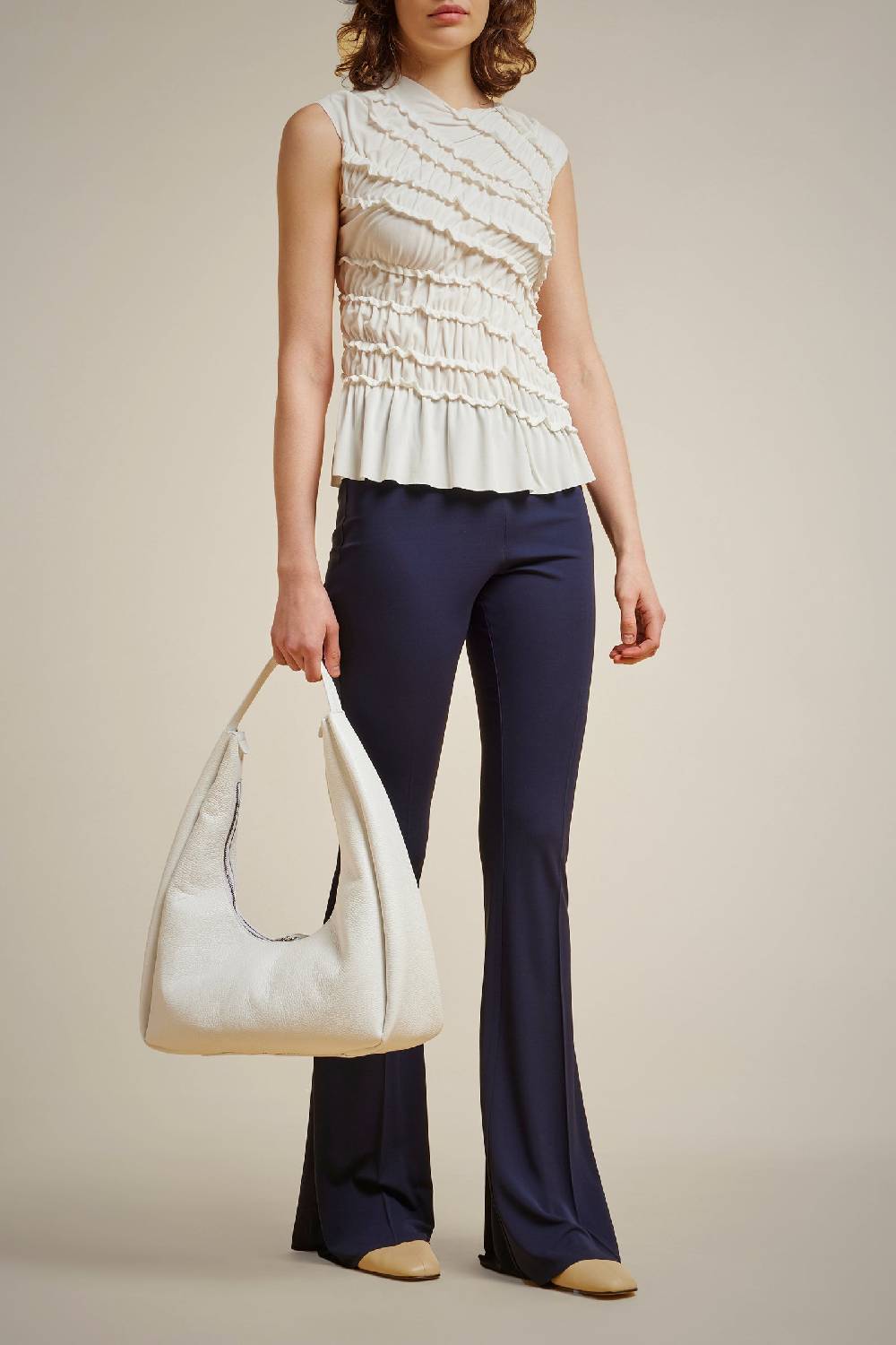 Liviana Conti MAXI HOBO CON ZIP S4AA4SA07A01-0.NR Nuova