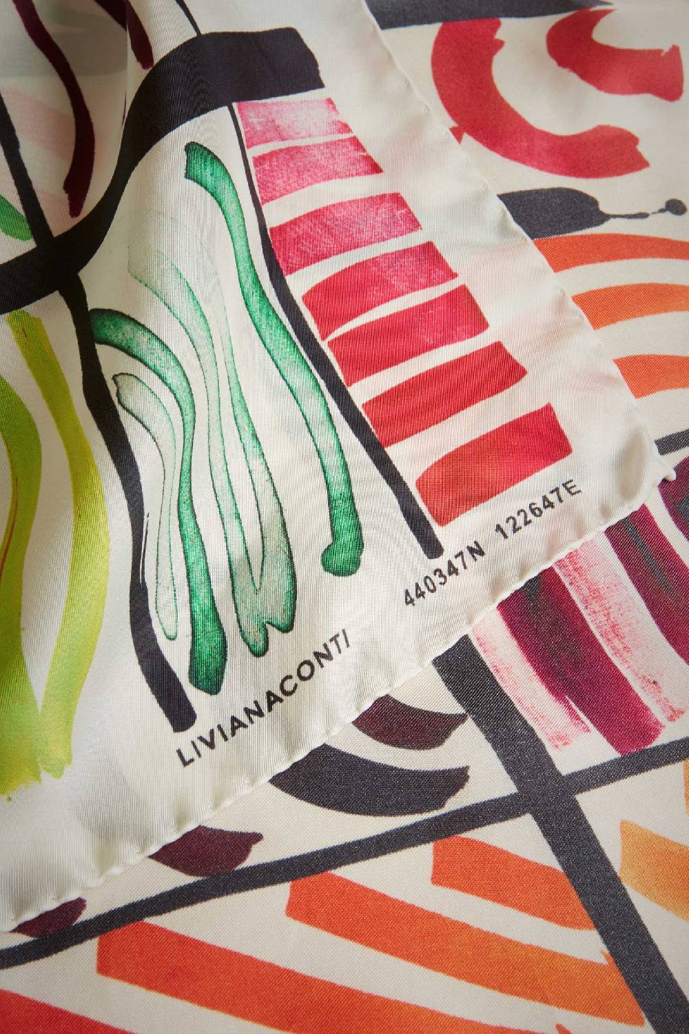 Liviana Conti FOULARD STAMPA MULTI S4AA4SF1011MLT.NR Promozione Limitata