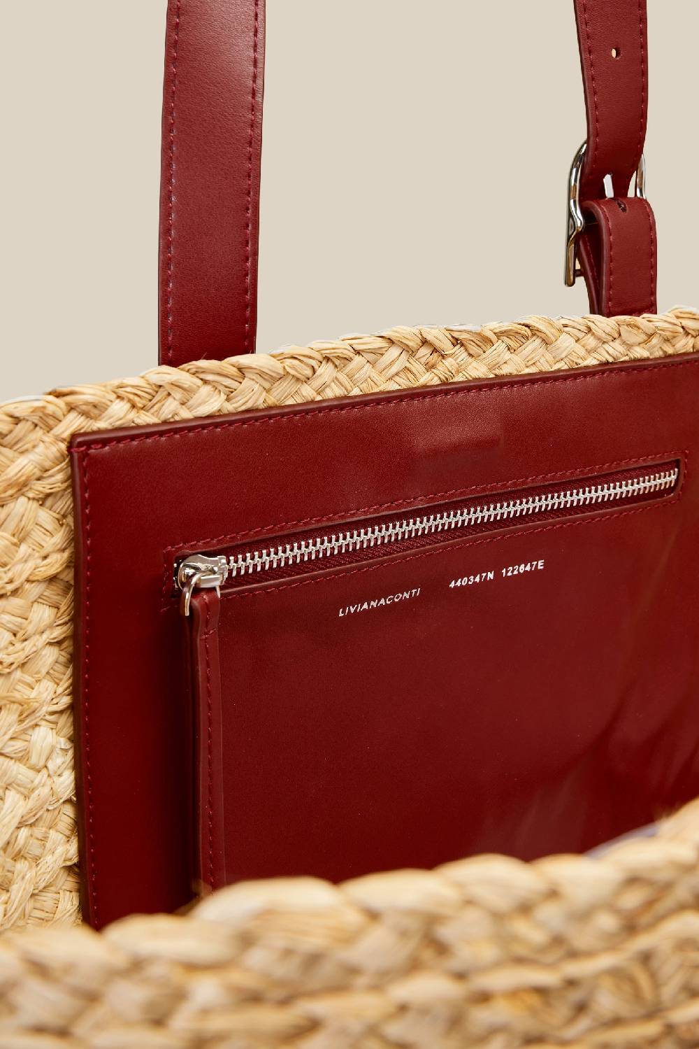 Liviana Conti MAXI TOTE RAFIA S4AA4SA61A15D1.NR Vendite Flash