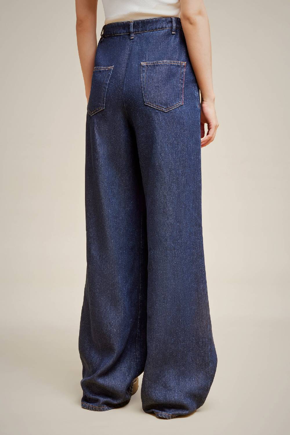 Liviana Conti WIDE-LEG JEANS S4LL4SY86Z83-0.27 Italia