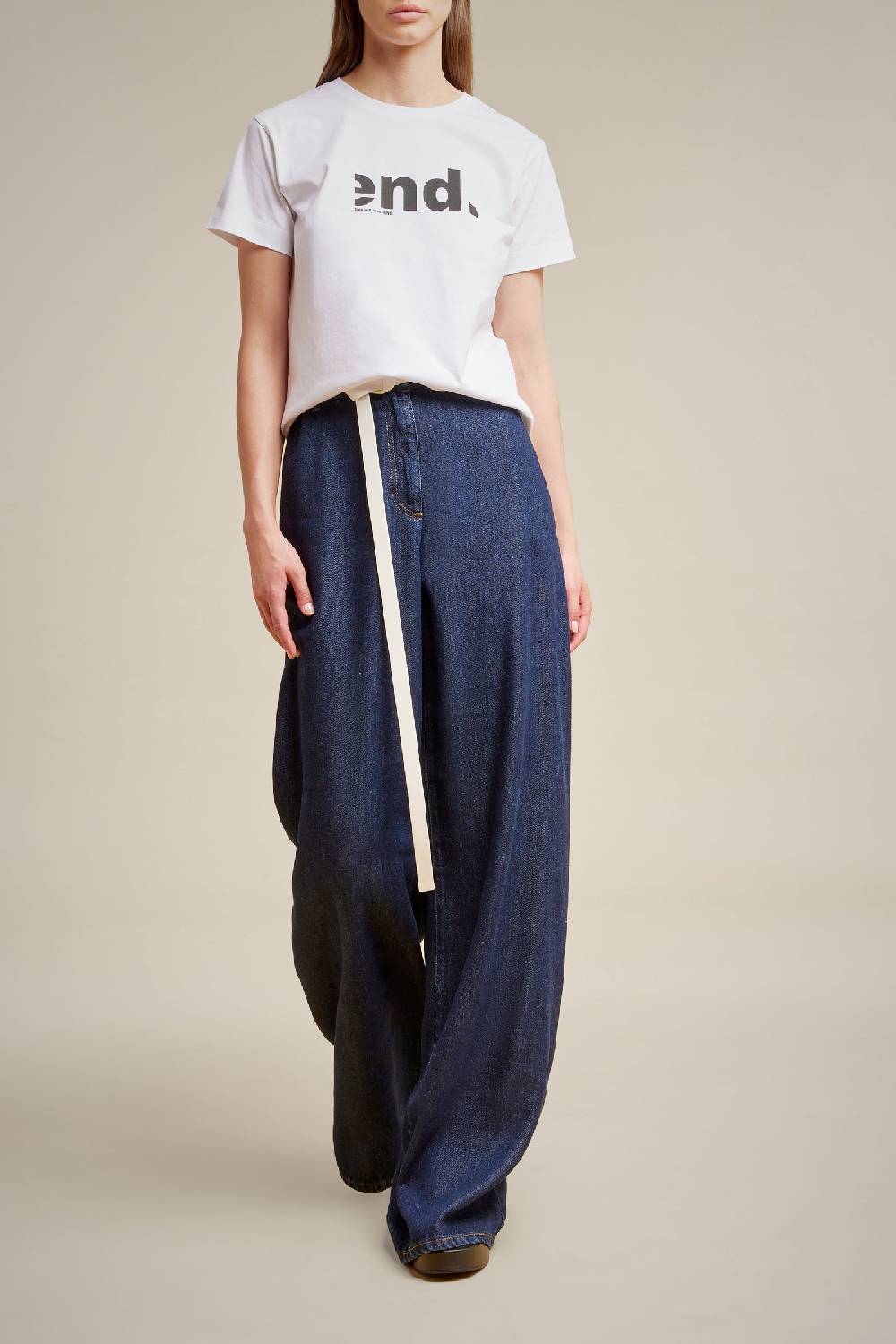Liviana Conti WIDE-LEG JEANS S4LL4SY86Z83-0.27 Italia