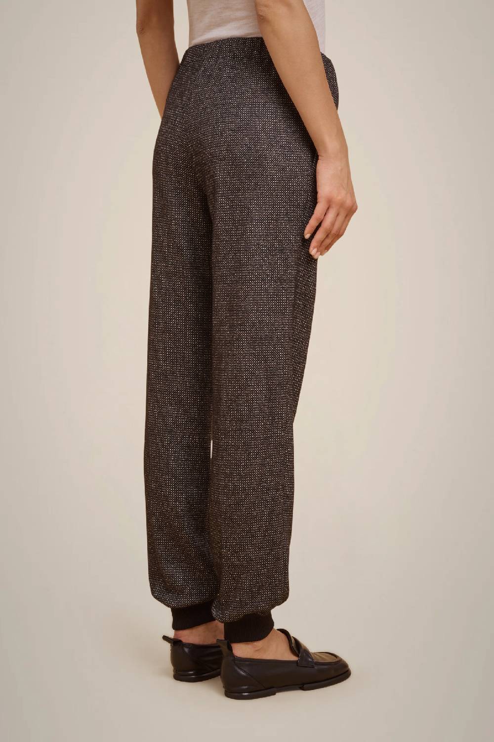 Liviana Conti PANTALONE PANNO CASHMERE W4FF4WL37SAL-3.38 Spedizione Gratuita