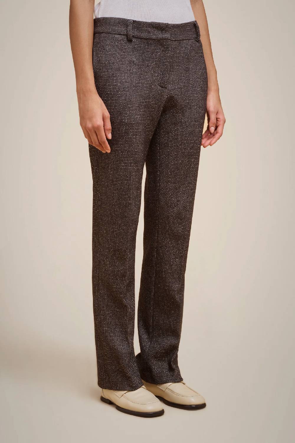 Liviana Conti PANTALONE PANNO CASHMERE W4FF4WL33SAL-3.38 Soddisfazione Garantita
