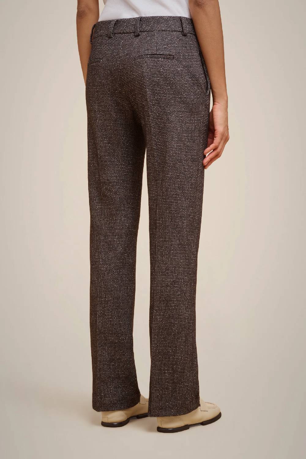 Liviana Conti PANTALONE PANNO CASHMERE W4FF4WL33SAL-3.38 Soddisfazione Garantita
