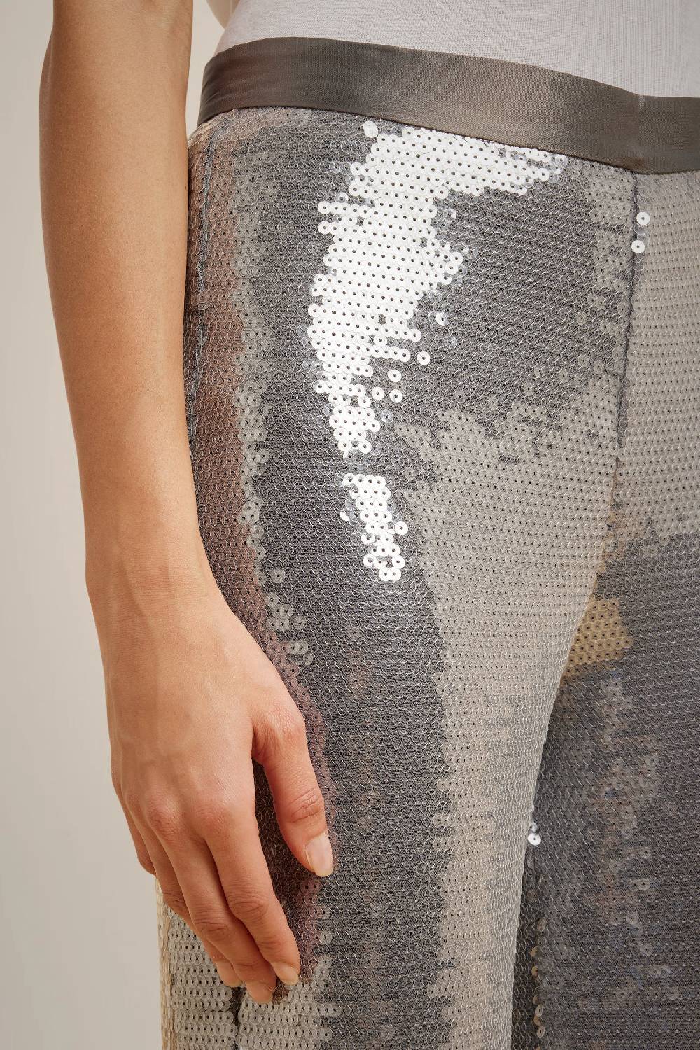 Liviana Conti PANTALONE FULL PAILLETTES W4LL4WQ50Y13-0.38 In Vendita