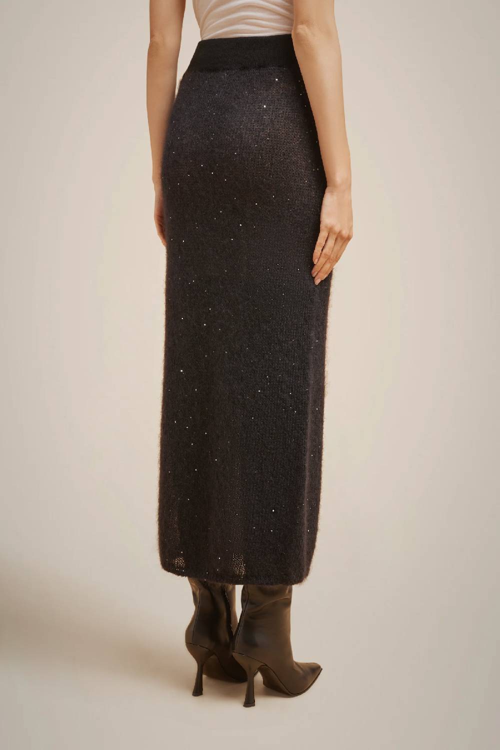 Liviana Conti GONNA IN MOHAIR PAILLETTES W4FF4WG58Y69Z2.XS Saldi