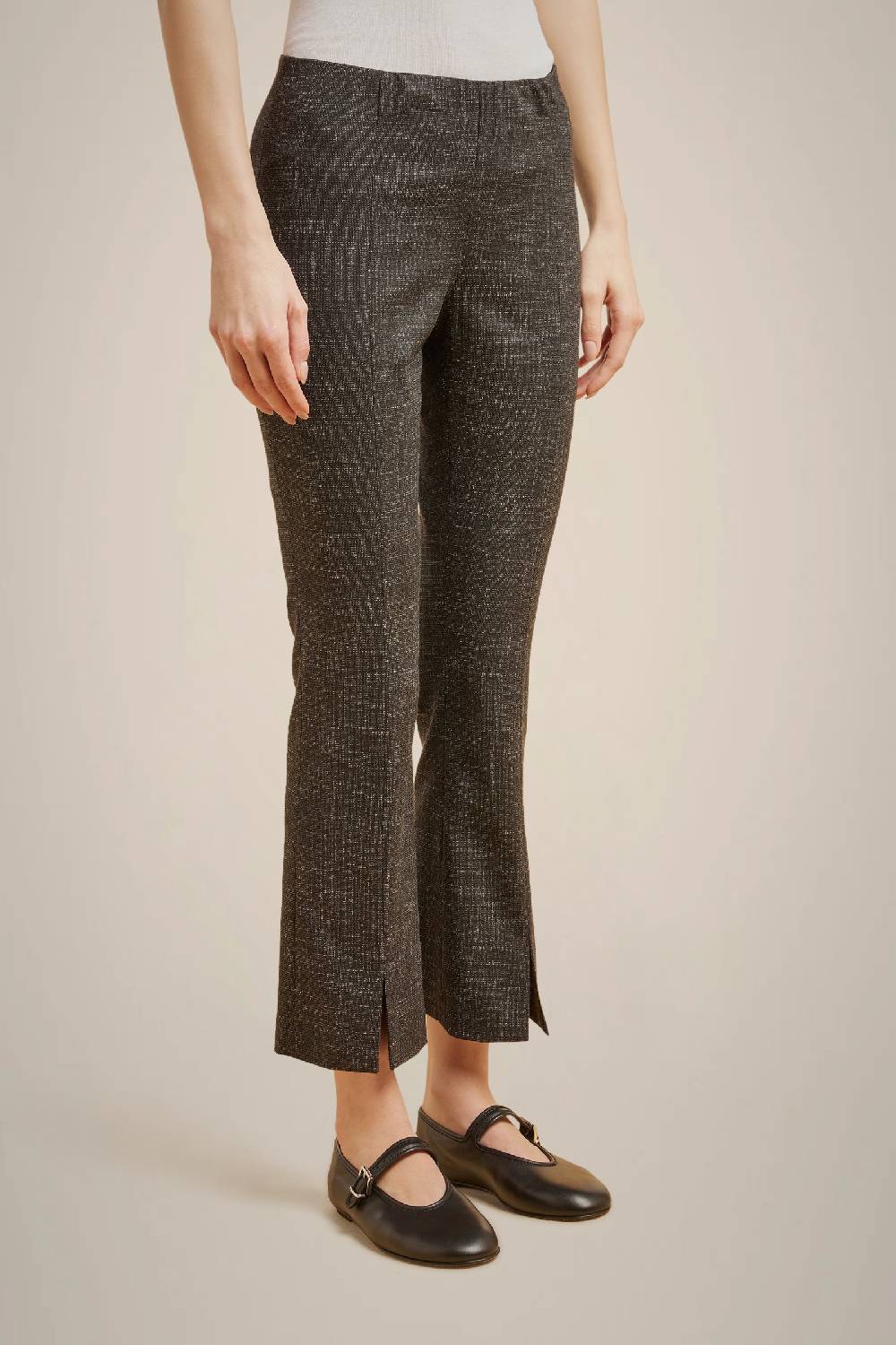 Liviana Conti PANTALONE TROMBETTA CON SPACCO W4LL4WP80MEL03.38 2025