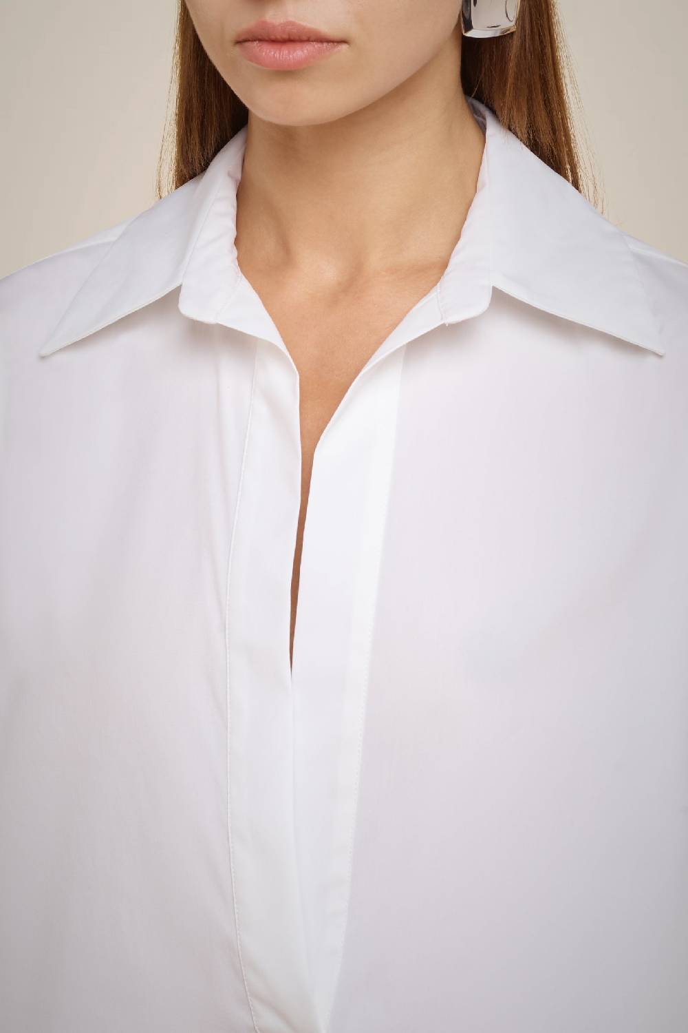 Liviana Conti BLUSA TELA DI COTONE W4FF4WK08A01-0.38 Moda