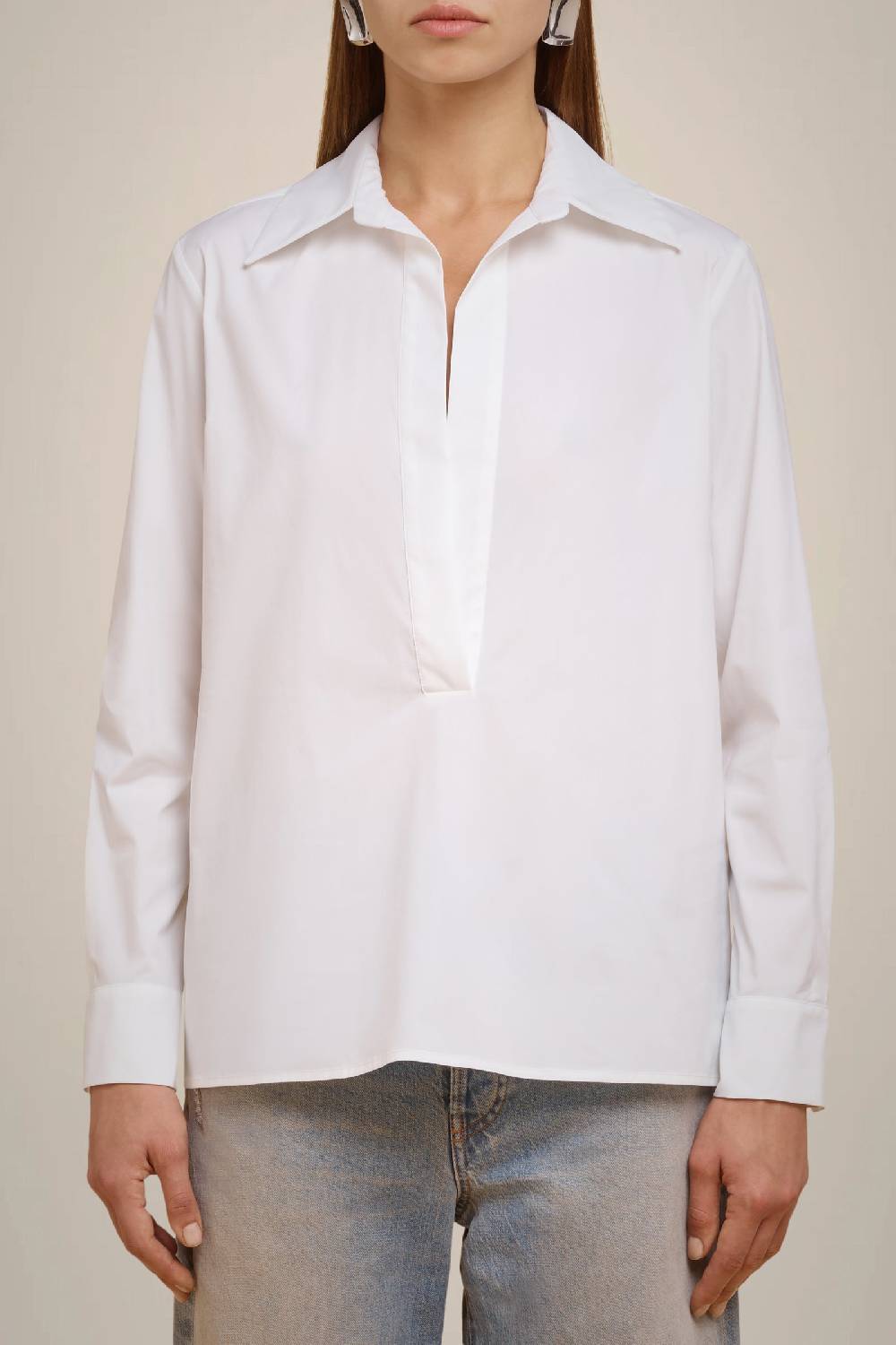 Liviana Conti BLUSA TELA DI COTONE W4FF4WK08A01-0.38 Moda