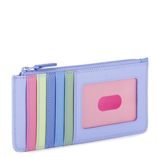 Mywalit Porta carte di credito medio Viola Consegna Veloce