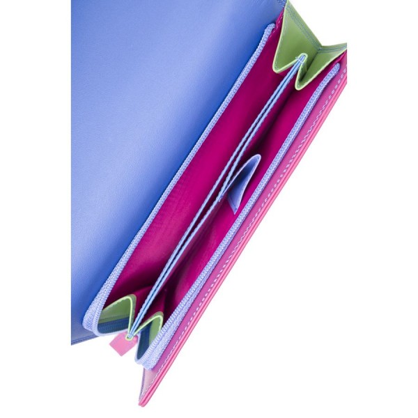 Mywalit Portafoglio a tre ante con zip Viola Prezzo Ridotto