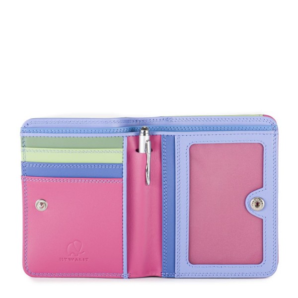 Mywalit Portafoglio con zip medio Viola Saldi