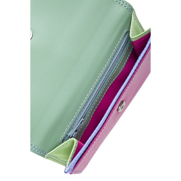 Mywalit Portamonete/Portafoglio con doppio risvolto Viola Vendita Calda