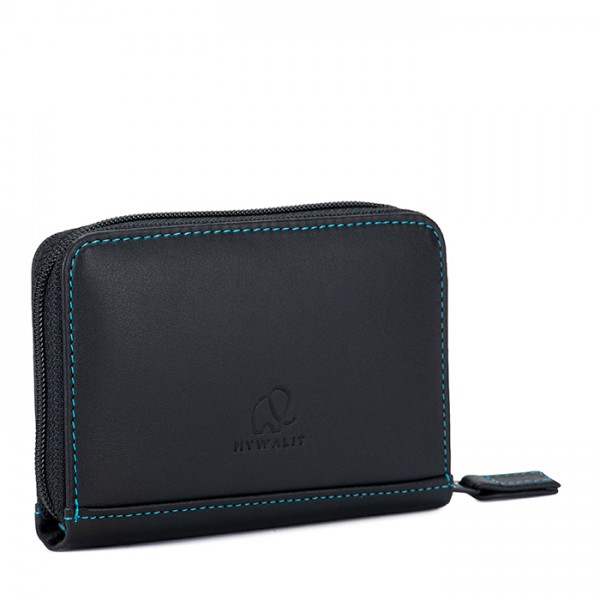 Mywalit Porta carte di credito con zip Black Pace Fino Al -60%