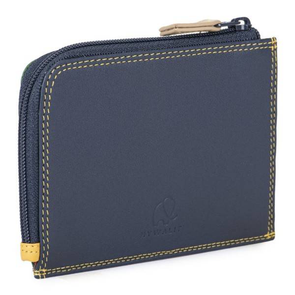 Mywalit Portamonete/Portacarte con zip Bosco Qualità Garantita