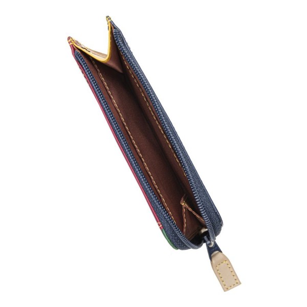 Mywalit Portamonete/Portacarte con zip Bosco Qualità Garantita