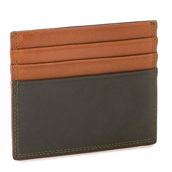 Mywalit Porta carte di credito doppio con tecnologia RFID Marrone-Oliva Offerta