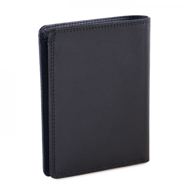 Mywalit Portafoglio standard uomo con tecnologia RFID Nero-Blu Economico