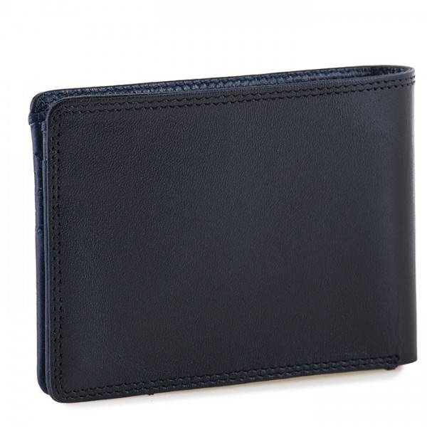 Mywalit Portafoglio jeans da uomo con tecnologia RFID Nero-Blu Outlet