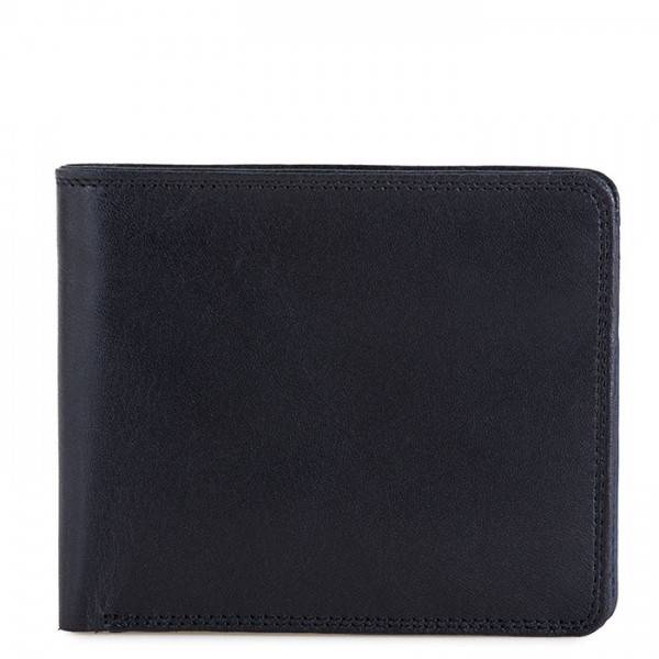 Mywalit Portafoglio da uomo con portamonete e tecnologia RFID Nero-Blu Vendita Economica