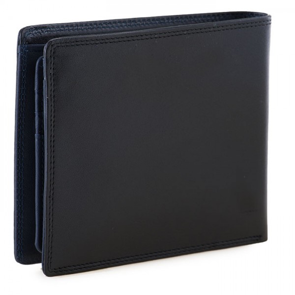 Mywalit Portafoglio da uomo grande con lente e protezione RFID Nero-Blu I Più Venduti