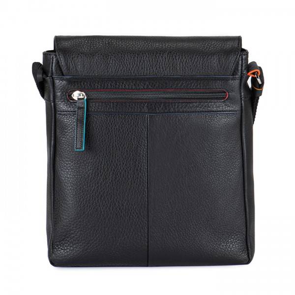 Mywalit Borsa a tracolla Havana con risvolto Black Pace Negozio