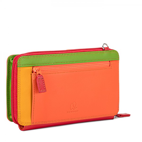 Mywalit Portafoglio multifunzione con zip su tre lati e tracolla Jamaica Fino Al -60%