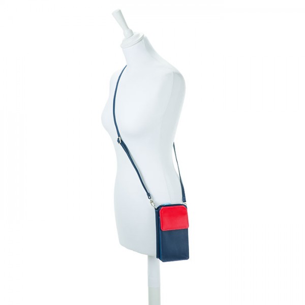 Mywalit Portafoglio multifunzione con zip su tre lati e tracolla Royal Shopping Online