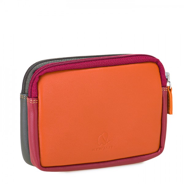 Mywalit Portafoglio/Astuccio in Pelle con doppia Zip Lucca In Vendita