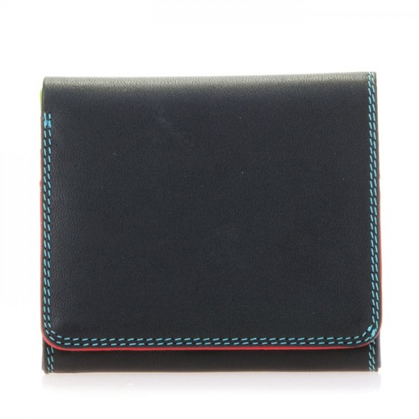 Mywalit Portafoglio con portamonete piatto Black Pace