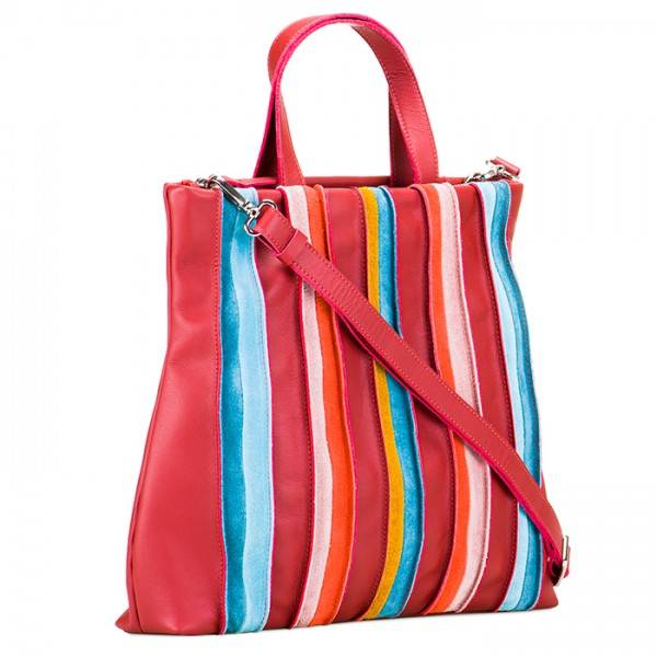 Mywalit Borsa Shopper Laguna in pelle e camoscio Vesuvio Promozione Limitata