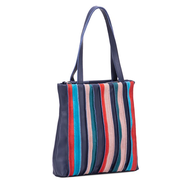 Mywalit Borsa shopping Laguna piccola Blu Fino Al -60%