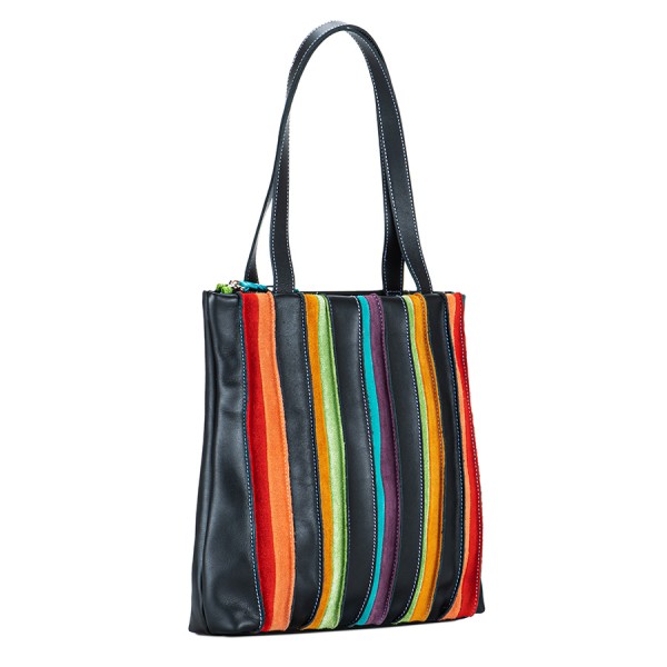 Mywalit Borsa shopping Laguna piccola Nero Affare Del Giorno