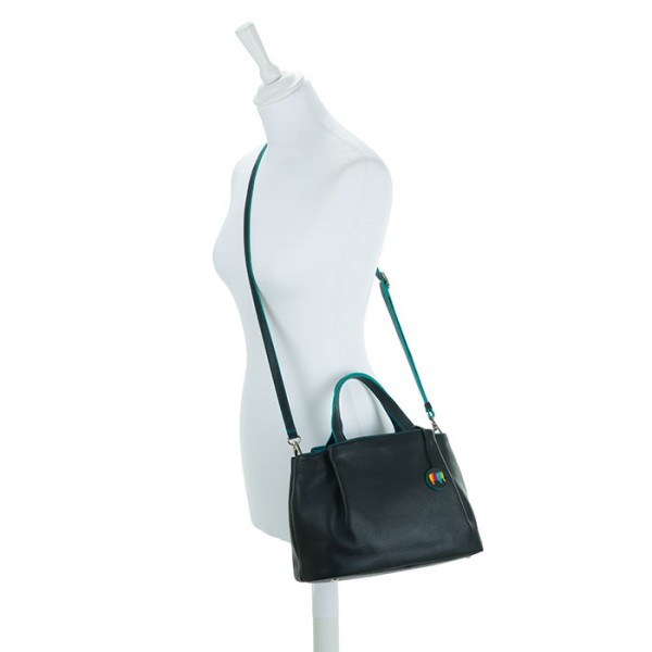 Mywalit Borsa con manici Verona media Black Pace Presa