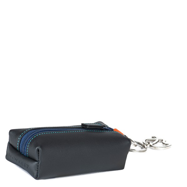 Mywalit Portamonete/Portachiavi Elefante con zip Black Pace Italia