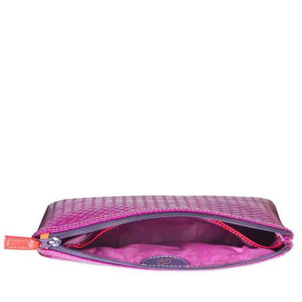 Mywalit Make-Up Case Grande Linea Embossed Nappa Sangria Multi Sconto