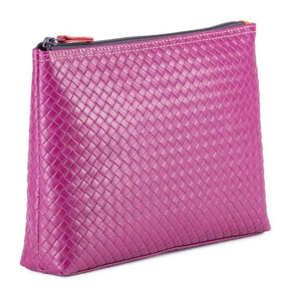 Mywalit Make-Up Case Grande Linea Embossed Nappa Sangria Multi Sconto