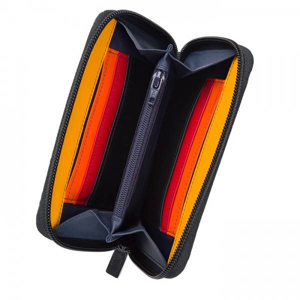 Mywalit Portafoglio con zip Collezione Elefante Black Pace Prezzo Ridotto