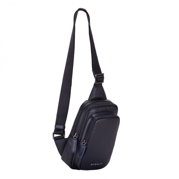 Mywalit Borsa Monospalla Firenze Nero Offerta Giorno del Papà