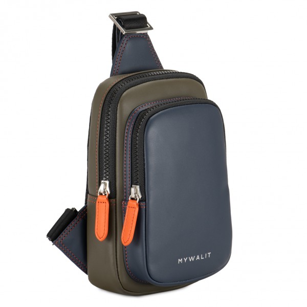 Mywalit Borsa Monospalla Firenze Olive-Marine Sconto