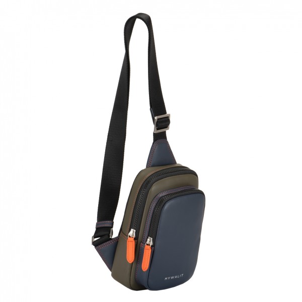 Mywalit Borsa Monospalla Firenze Olive-Marine Sconto