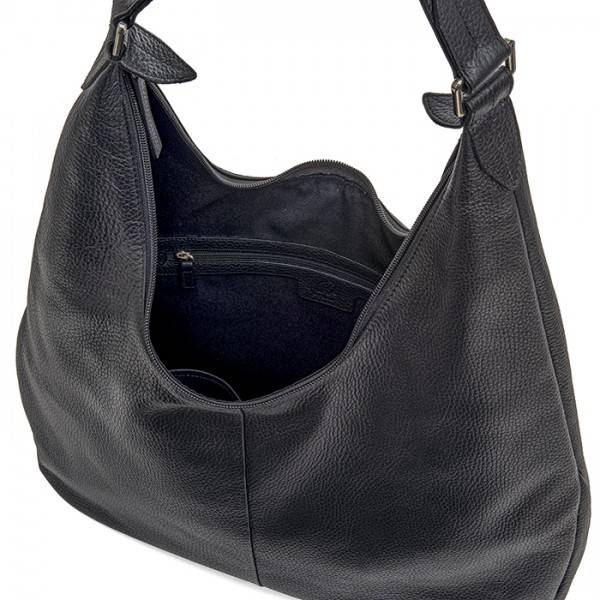 Mywalit Borsa a spalla Bergamo grande Nero Moda