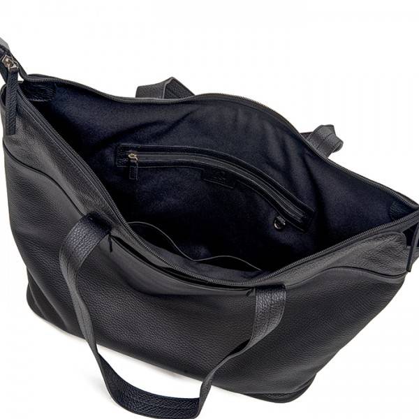 Mywalit Borsa Shopper Bergamo Nero Italia