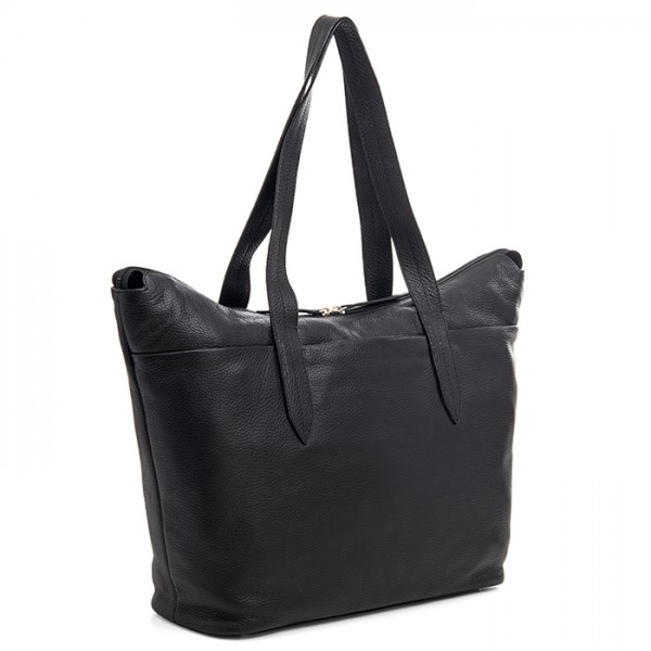 Mywalit Borsa Shopper Bergamo Nero Italia