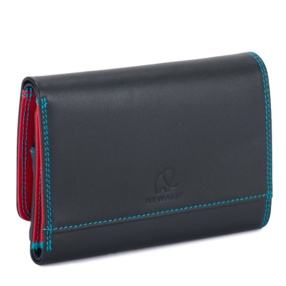 Mywalit Portafoglio a tre scomparti Black Pace Vendita