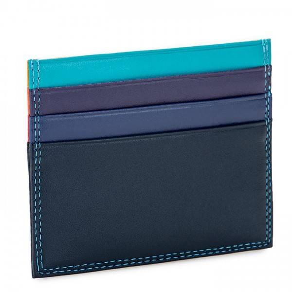 Mywalit Porta carte di credito doppio con tecnologia RFID Nappa Black Pace Pezzi Unici